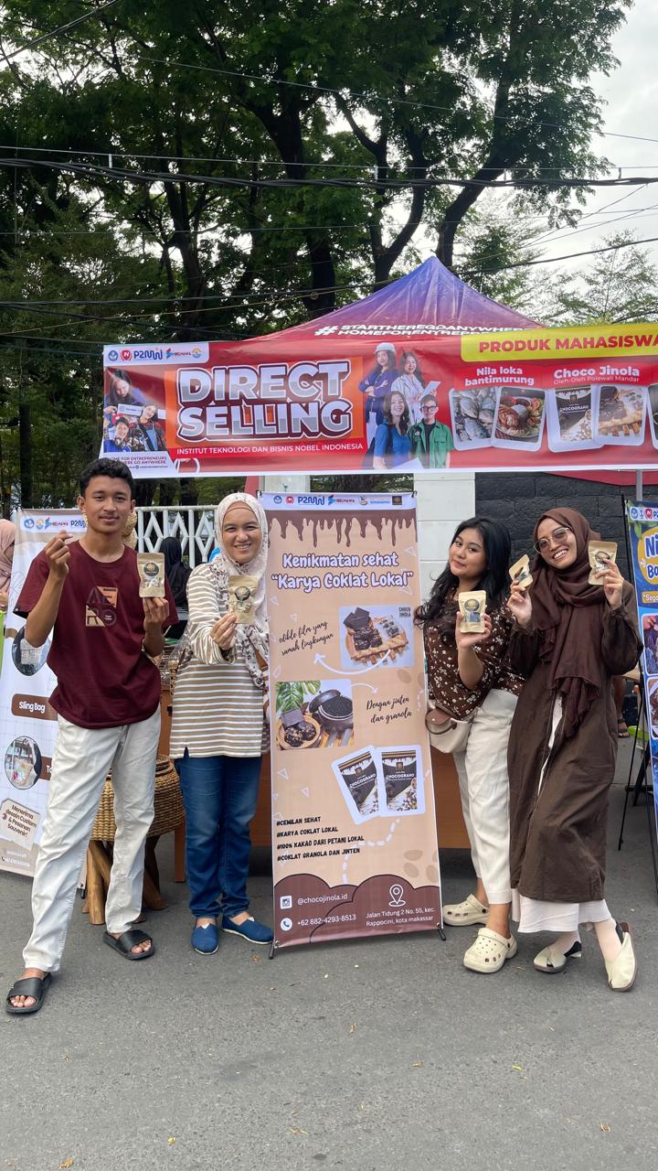 Produk-Choco-Jinola-Karya-Mahasiswa-Nobel-Indonesia-Jadi-Magnet-Pembeli-di-CFD-Syekh-Yusuf